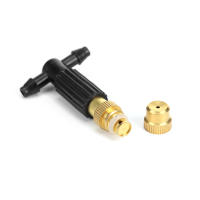 Sistema De Enfriamiento Por Nebulización Para Jardín 5-100Pcs Con Boquillas De Atomizador De Latón 1/4'' Y Tubo De 4/7mm Sprinkler De Riego - details 12