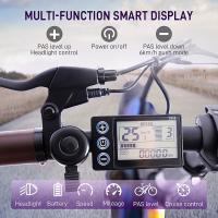 Bicicleta eléctrica Fafrees F20 Pro Neumático grueso de 20 * 3,0 pulgadas Motor sin escobillas de 250 W Velocidad máxima de 25 km / h Engranajes de 7 velocidades con batería de litio extraíble de 36 V 18 AH Alcance máximo de 150 km- Gris - details 4