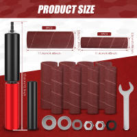 Kit De Herramienta De Moldeado En Rodillo Para Madera Metal Plástico Vidrio Y Piedra Con Discos Abrazaderas De Aluminio Y Metal Rojo - details 6