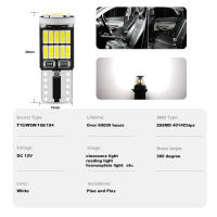 Luz De Interior Para Coche T10 W5W 194 501 LED Canbus Sin Error 26 SMD 4014 Chip Blanco Puro Bombilla Automática Universal 12V - details 8