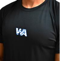 Camiseta deportiva hombre con diseño de garras en la espalda – 100% poliéster transpirable – WA Wild Animal - details 0