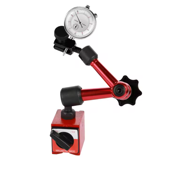 Soporte Magnético Para Indicador Dial Medidor De Bore Con Base De Medición Micrómetro Herramienta De Comparsa Horaria Tipo Medidor Comparador Reloj - 1