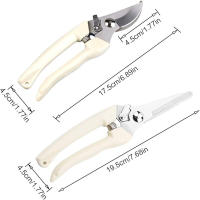 Tijeras De Podar Acero Inoxidable Herramientas Manuales Para Bonsái Jardinería Flores Ramas Hierba Uso En Trabajos De Carpintería - details 0