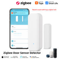 Sensor De Puerta Y Ventana WiFi Zigbee Tuya Con Batería Sistema De Seguridad Inteligente Para El Hogar Control Por Voz a Través De Alexa Y Google Home - details 0