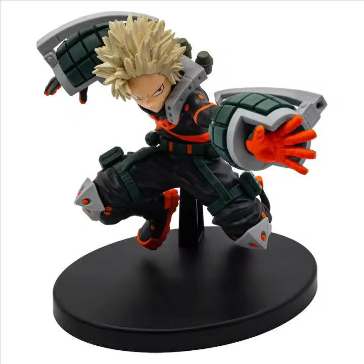Figura Katsuki Bakugo My Hero Academia 12cm. Figura coleccionable con acabados detallados. Perfecta para fans y coleccionistas de ediciones especiales. - 1