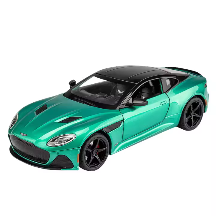 Coche De Colección Aston Martin DBS 1:22 Con Sonido Y Luz Vehículo Diecast De Metal Para Niños Modelo a Escala Juguete Educativo - 1