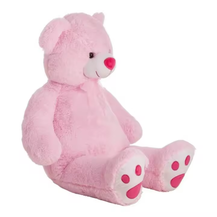 Oso de Peluche Rosa de 100 cm - 1