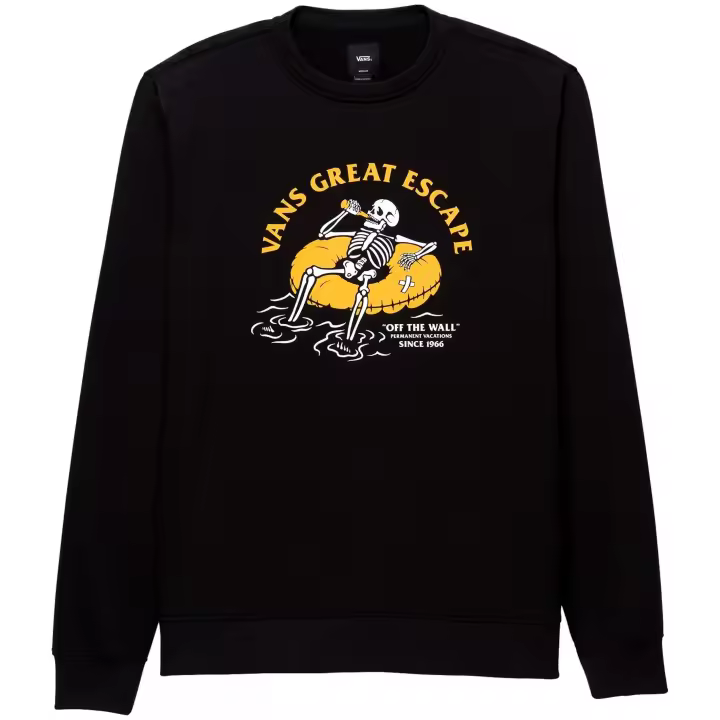 Top Vans modelo Permanent Vacation Crew en color Black - 1