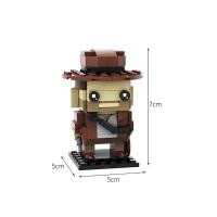 Bloques De Construcción Personalizadas MOC-44641 Indiana Jones Modelo Kamado Nezuk Para Adultos Y Niños Juguete Educativo DIY - details 0