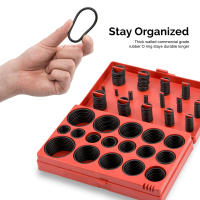 Kit De Assortiment De Anillos De Goma O 419/225PCS Buna-N Gasket Repuesto Para Sellado 32 Tamaños Métricos Para Reparación De Grifos De Agua Potable - details 13
