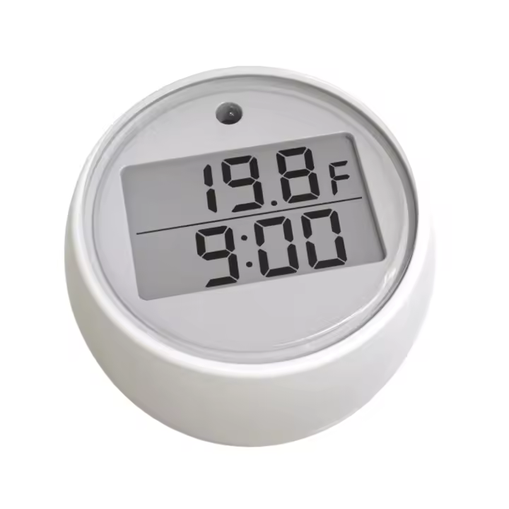 Termómetro De Baño De Hielo Con Alarma De Temperatura Alta Y Baja Timer Flotante Impermeable IP67 Para Piscina Medidor De Agua Doméstico - 1