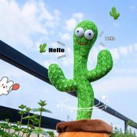 Ejemplar Inteligente De Cactus Danzante Y Musical Juguete Interactivo Para Aprendizaje Educativo Con Función De Grabación Y Repetición De Habla Para Niños - details 11