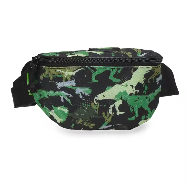 Movom Riñonera Casual Poliéster Raptors Negro - 1