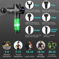Bateo De Masaje De Alta Frecuencia Para Relajación Muscular Con Bolsa Portátil Para Fitness Massajeador Eléctrico - details 7