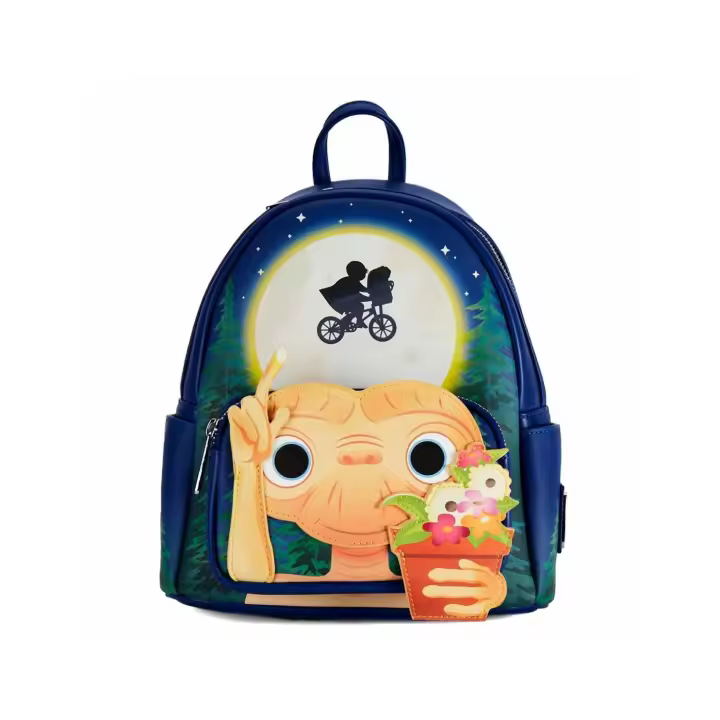 LOUNGEFLY MOCHILA  E.T. e.t. et extraterrestre extraterrestrial mujer  BACKPACK bolso - 1