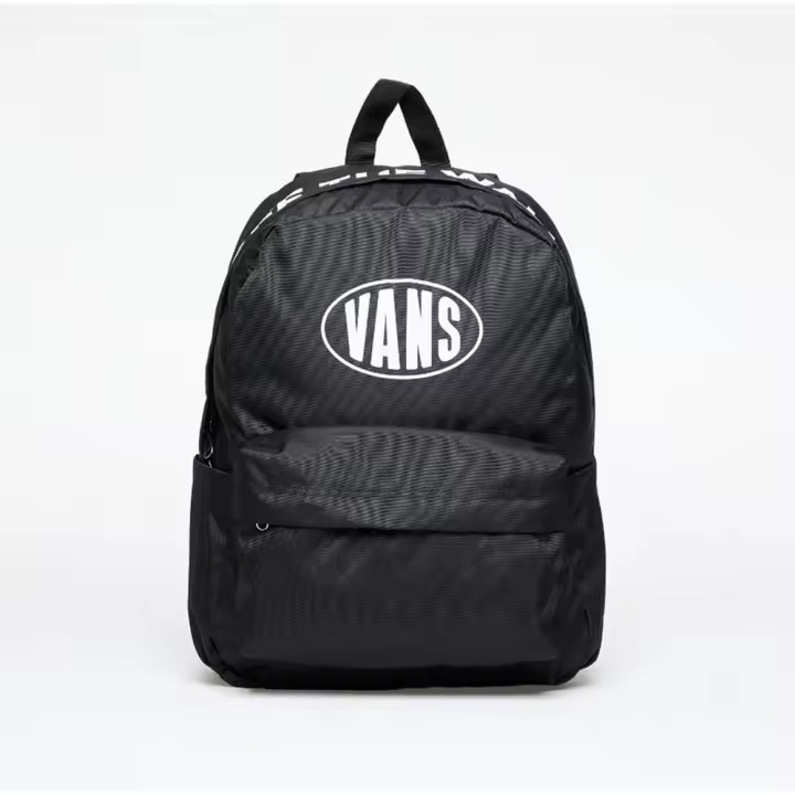 Mochila Negra Vans Old Skool Backpack Black - 1