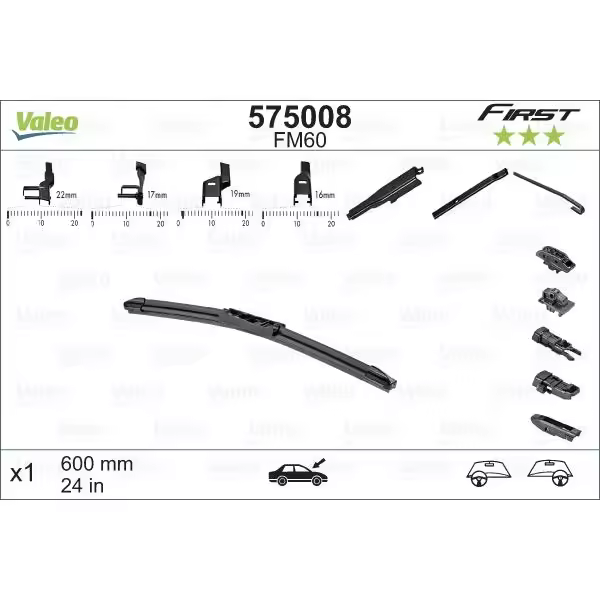 Limpiaparabrisas 575008 VALEO - 1