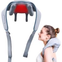 BIT Masajeador de Cuello y Hombros, Masajeador de cuello con calor, masajeador cervical, Masaje Shiatsu Inalámbrica para el Cuello y la espalda para para Relajación de Fatiga el Hogar y la Oficina - details 0