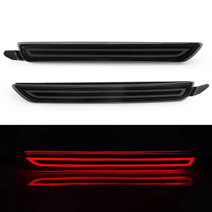 Luz De Reflejador Para Parachoques Trasero De Coche Para Mazda CX-30 CX50 CX-50 2020 2021 2022 Con Señal Dinámica De Giro Freno Luz De Conducción LED 12V - 1