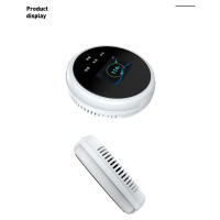 Detector De Gas Combustible Inteligente Tuya Wifi Para El Hogar Sensor De Gas Natural Compatible Con Amazon Alexa - details 4