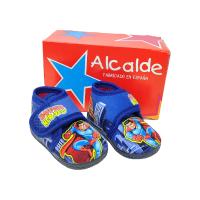 Eva Zorteon- Zapatillas de casa de Superman para niños cerradas. Marca ALCALDE . - details 0