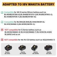 Llave De Impacto Eléctrica Sin Escobillas 1200N.m Con Eje Vacío De 1/2 Para Taladro Sin Cable Makita 18V Herramienta De Tornillería - details 11