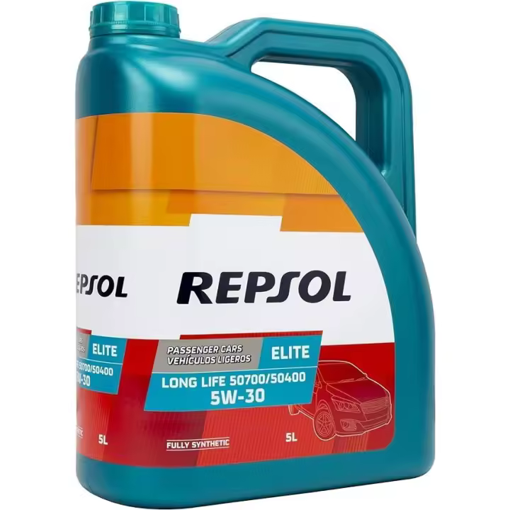 REPSOL Elite Long Life 50700/50400 5W-30  Aceite De Motor Para Coche, garrafa de 5L - 1