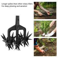 Aerador De Jardín 2 En 1 Scarificador De Tierra Resistente Al Desgaste Ventilador Rotatorio Para Cultivo De Jardín Herramienta De Scarification - details 0