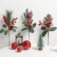 Adorno De Navidad 30CM Árbol De Navidad Ornamento De Nieve Pino Para Decoración Del Hogar Regalos De Año Nuevo Accesorio De Guirnalda - details 5