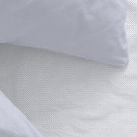 Manterol - Juego de sábanas estampado geométrico cerámica beige, azul y gris. Calidad 50% Algodón 50% Poliéster. Incluye bajera ajustable, encimera y fundas de almohada. Sábana ligera y fresca, ideal para primavera, verano y entretiempo. - details 1