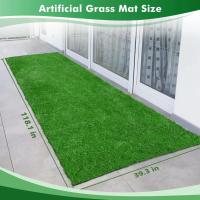 Pataca De Grama Artificial Para Perros Grande Tapete De Inodoros Portátil Para Entrenamiento De Mascotas Material Fibra Lavable Al Agua Ideal Para Exteriores - details 7