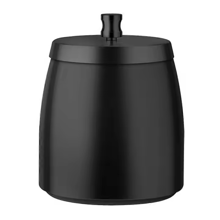Metal stainless steel Ashtray With lid Creative Home KTV Bar Anti-fly ashtray Cone ashtray - 1