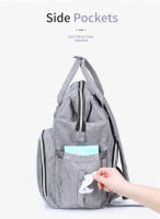 Bolso De Diáspares Para Bebé Insular Gran Capacidad Bolsa De Camarón Para Carrito De Supermercado Estilo Mochila Para Mamá En Embarazo - details 7