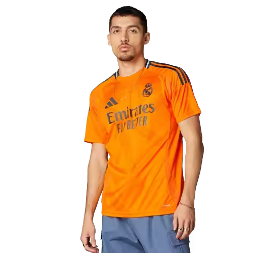 CAMISETA FUTBOL  ADIDAS  R.MADRID 2ªEQ 24/25 NARANJA ADCFMF2413AD - 1
