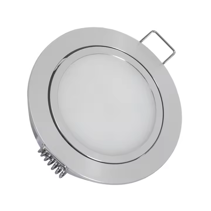 Ledkia Downlight LED 3W 12V DC Circular Mueble Corte Ø 67 mm Direccionable 2700K Blanco Cálido - 1