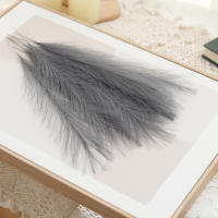 Tenvity 15pcs Bouquet De Flores De Pampas Artificiales Para Decoración De Hogar Boda Navidad Vaso DIY Fiesta Bedroom Plantas De Juncos Falsas - details 6