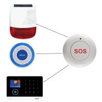 Sistema De Alarma De Seguridad Para El Hogar HIVA Con Botón De Emergencia SOS Y Silbato Exterior Solar Inteligente Y Sin Cable - details 8