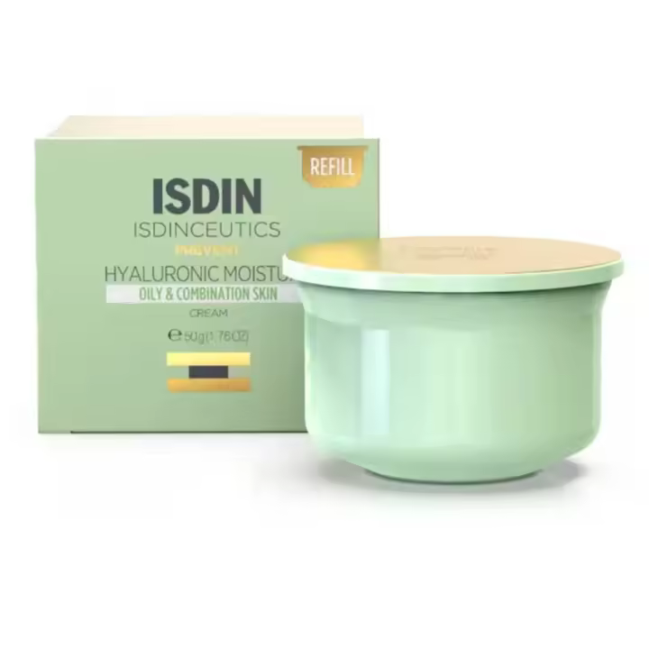 Isdinceutics Hyaluronic Crema Pieles Mixtas - Grasas Recambio 50G - 1
