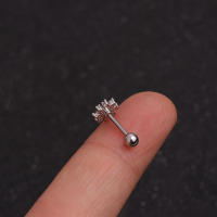 Pendientes De Titanio Puro 99% Color Plata Para Mujer Estilo Spiral Con Luna Y Estrellas Joyería Moda Metálica Geométrica - details 3