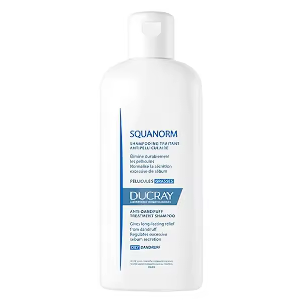 Ducray Squanorm Shampoo Caspa Oleosa 200 Ml - 1
