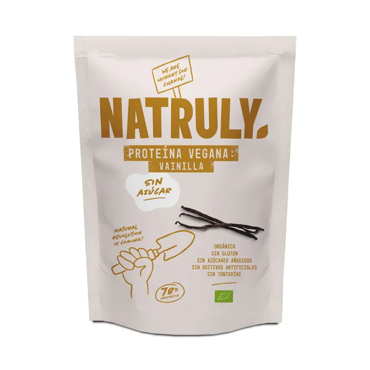 Proteína Vegana Vainilla Natruly 350 gramos - 1