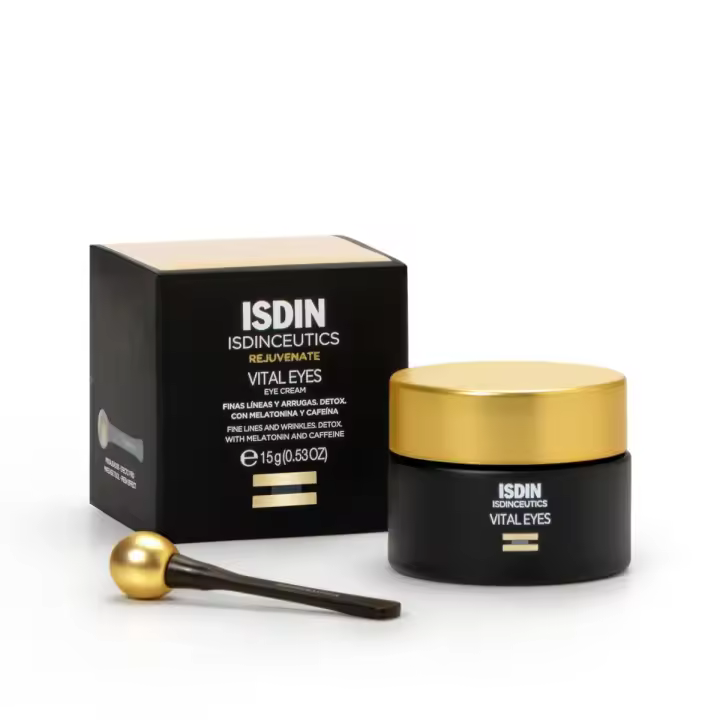ISDIN Isdinceutics Vital Eyes Contorno de ojos antiarrugas que ilumina y rejuvenece la mirada - 1