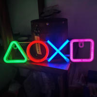 Lámpara LED De Juego Personalizada Con Diseño De Icono Neon Para Pared Decoración De Habitación KTV Bar Club Luz Colorida Atmosfera Playstation - details 6