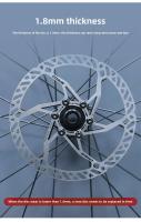 Freno De Disco Para Bicicleta IIIPRO Rotor Ultraligero Hueco Acero Inoxidable 140/160mm Para Mountain Bike Y Road Bike 6-bolt - details 6
