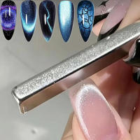 1 PC De Pólvora De Uñas Con Imán Para Ojos De Gato Adhesivo Para Uñas Stick De Imán Para Ojos De Gato Para Belleza Y Cuidado De Las Uñas - details 2