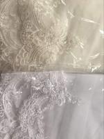 Velo De Novia BABYONLINE Con Encaje Y Flores Y Peine 1 Capa Longitud Catedralica 3mx1.5m Accesorios Para Brides - details 4