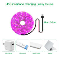 Luz De Crecimiento Para Plantas USB 5V LED Espectro Completo Para Invernadero Sistema De Cultivo Acuático Phytolamp Verde - details 5