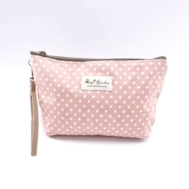 Bagsgarden Neceser Mediano Impermeable lunares - Bolsa de Viaje de Gran Tamaño para Artículos de Aseo - 1
