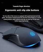 Ratón Inalámbrico INPHIC B2 Para Oficina Y Gaming Con Cable Silencioso Para PC Y Portátiles 7200 DPI 6 Botones USB - details 6