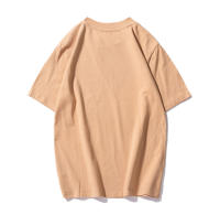Camiseta De Algodón Para Hombre De La Marca KB Camiseta De Manga Corta En Color Sólido Para Primavera Estilo Casual Lavado a Mano - details 12